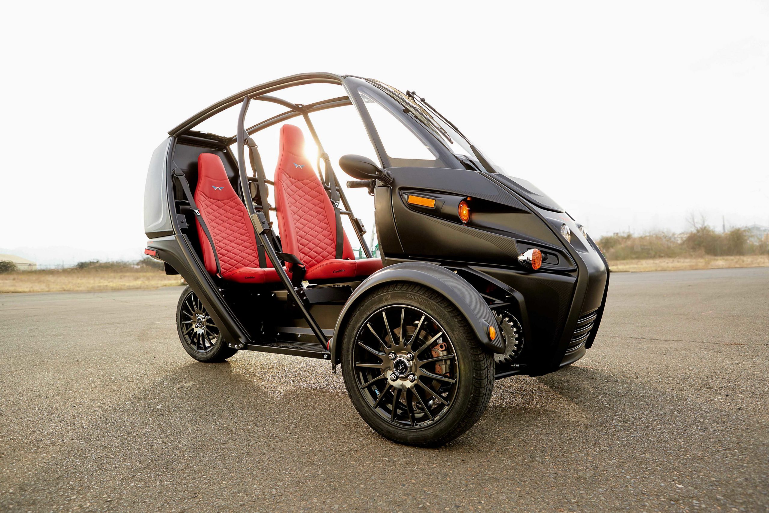 Arcimoto three-wheeled Fun Utility Vehicle