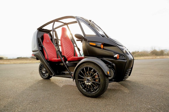 Arcimoto's three-wheeled Fun Utility Vehicle