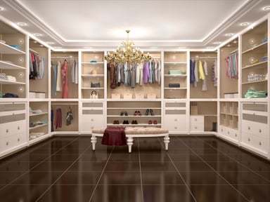 luxury clothing apparel closet getty 