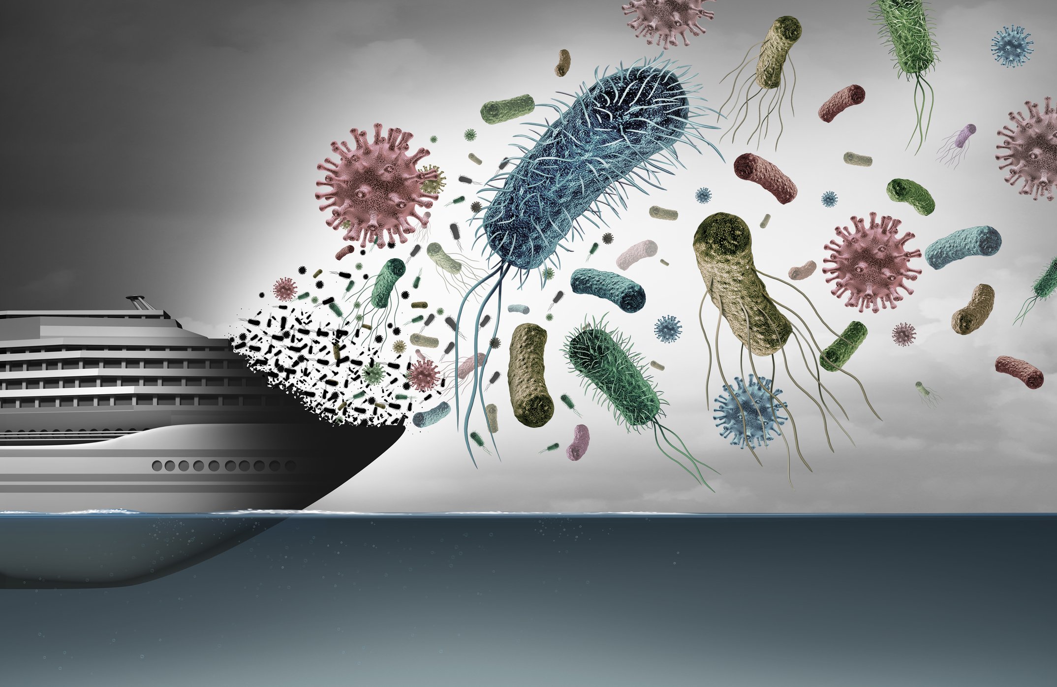 Cruise ship health risks. 