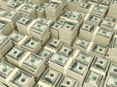 cash pile