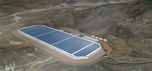 Tesla Gigafactory - Image Credit: Tesla