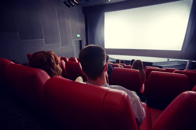 Watching a movie