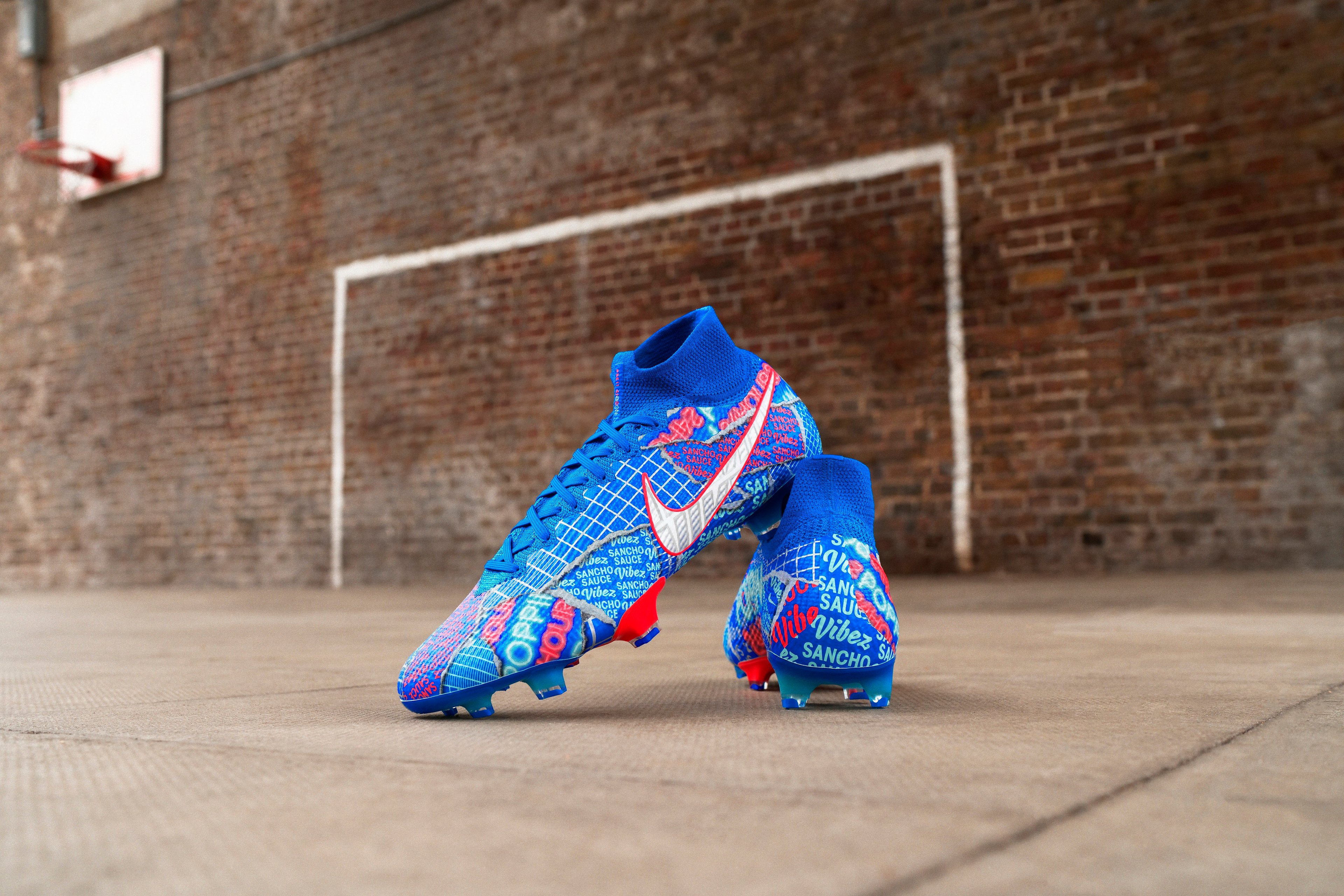 Nike Sancho sneakers.