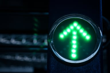 Green light arrow