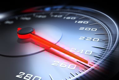 Getty Speedometer Car