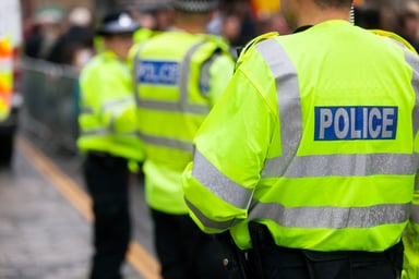 Police Officers on Street