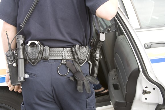 Police officer's duty belt