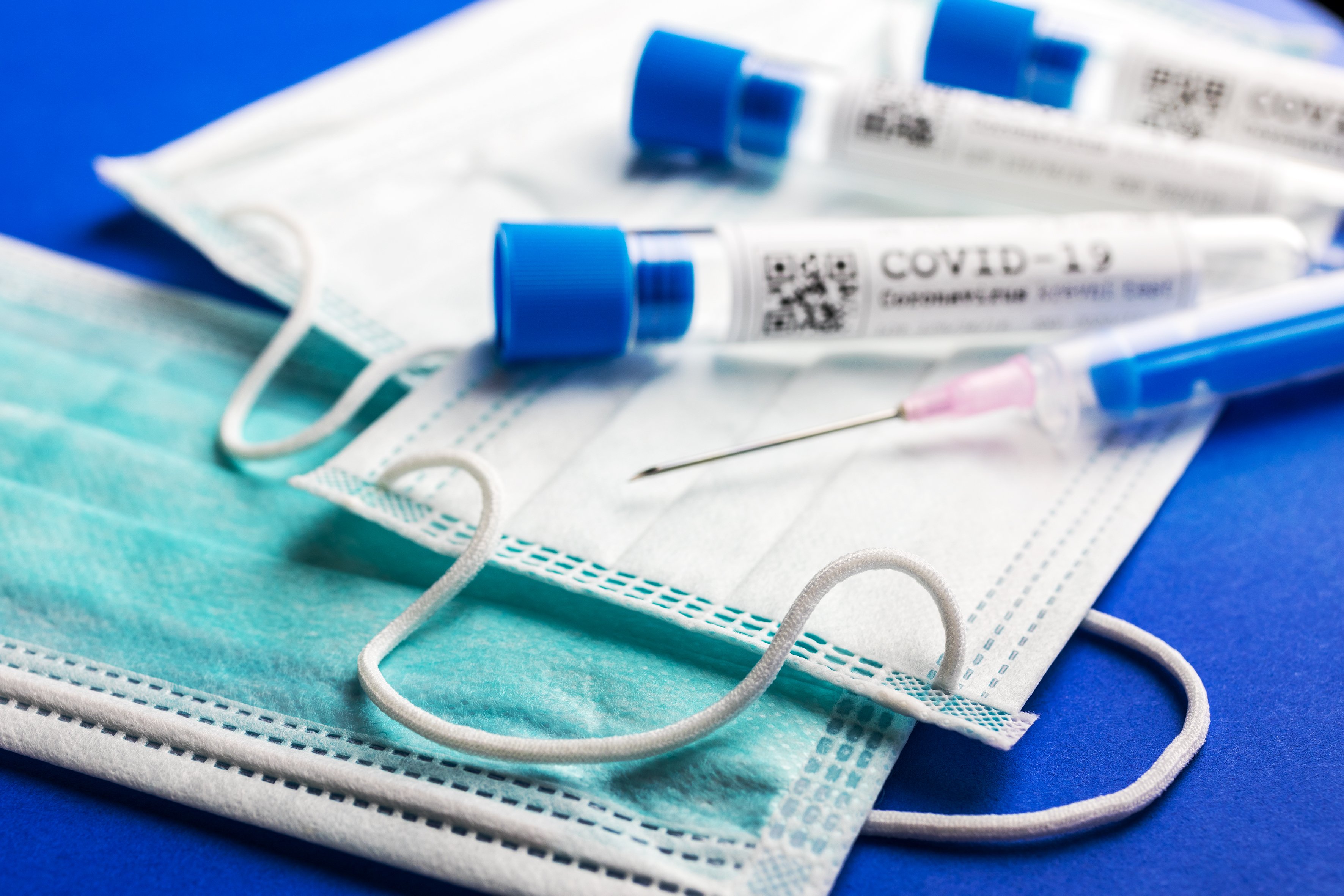 Masks and a COVID-19 vaccine.