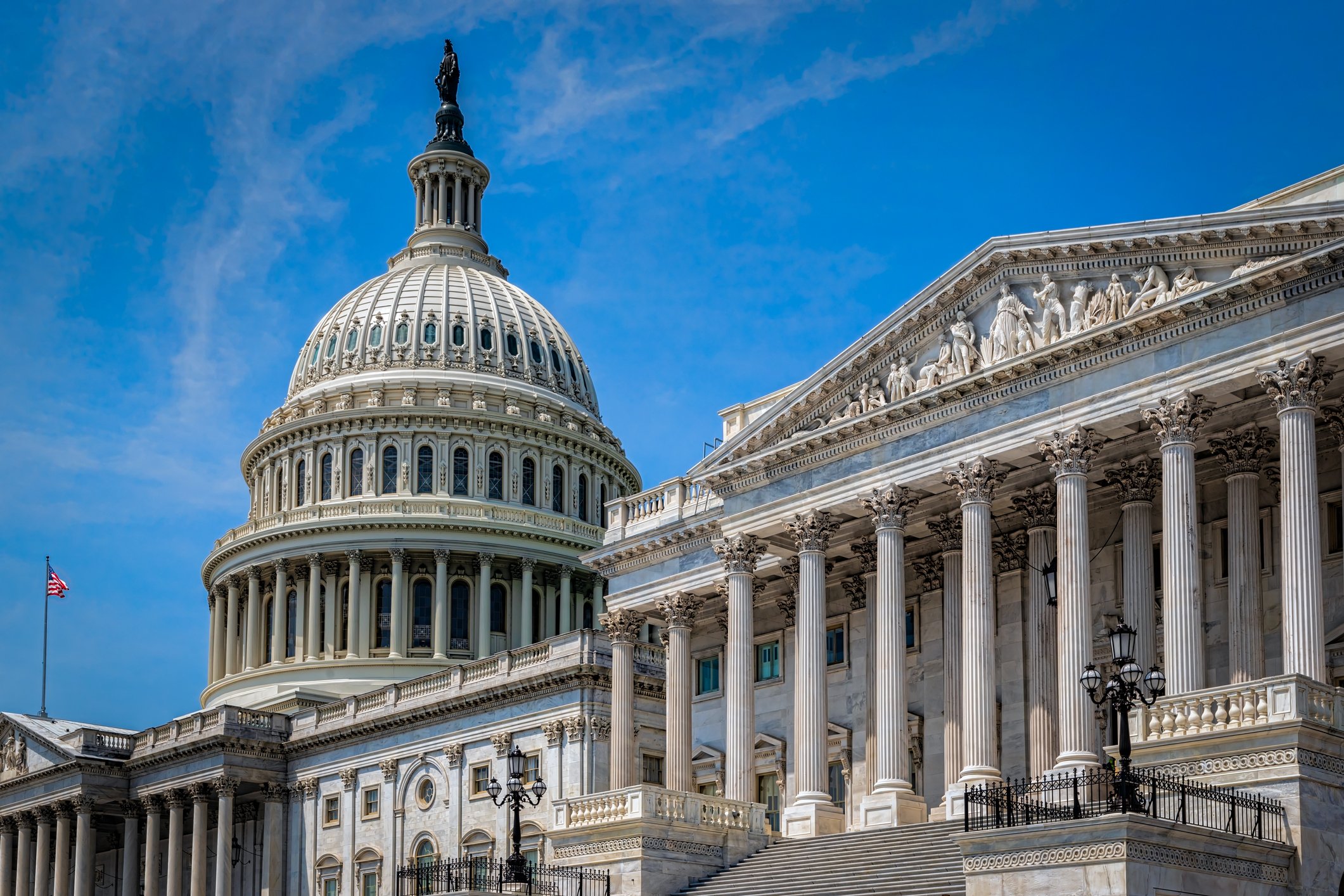 Image of the Capitol building in Washington D.C. 