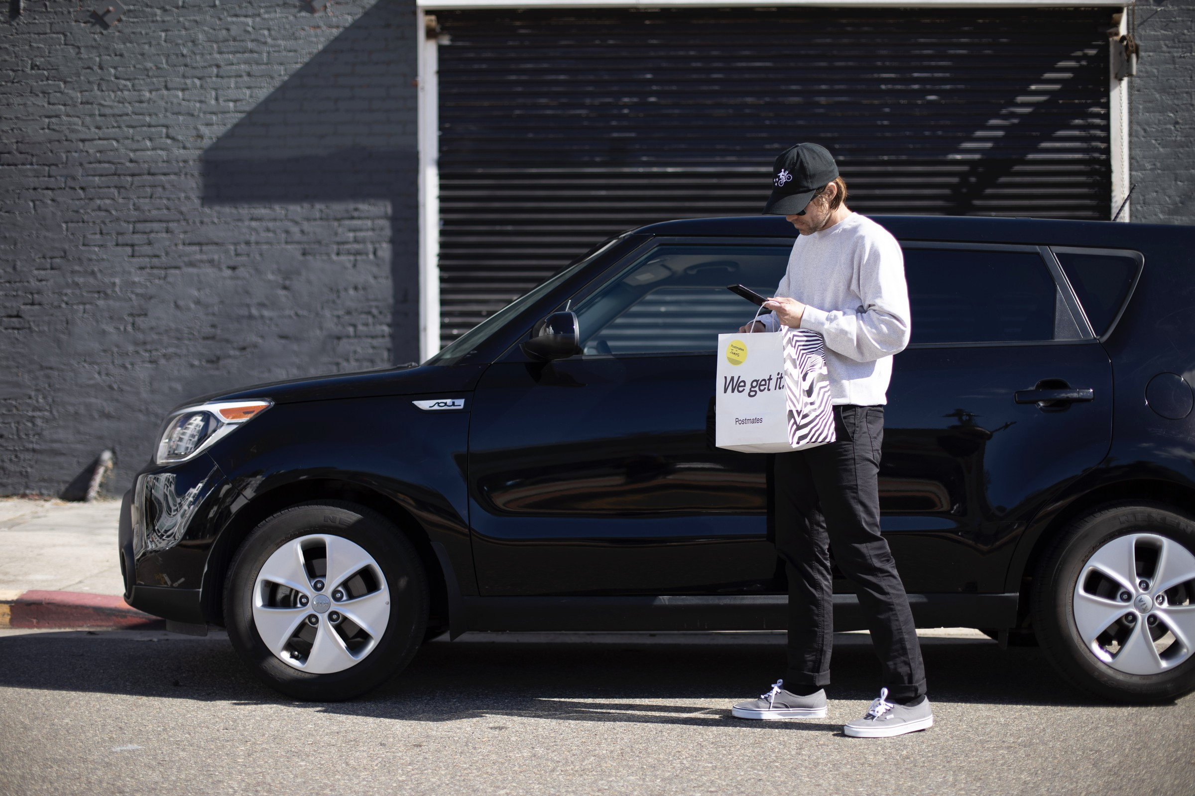 Postmates delivery driver