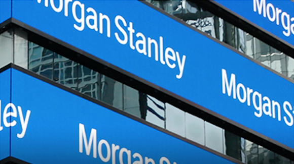 Morgan Stanley signs.