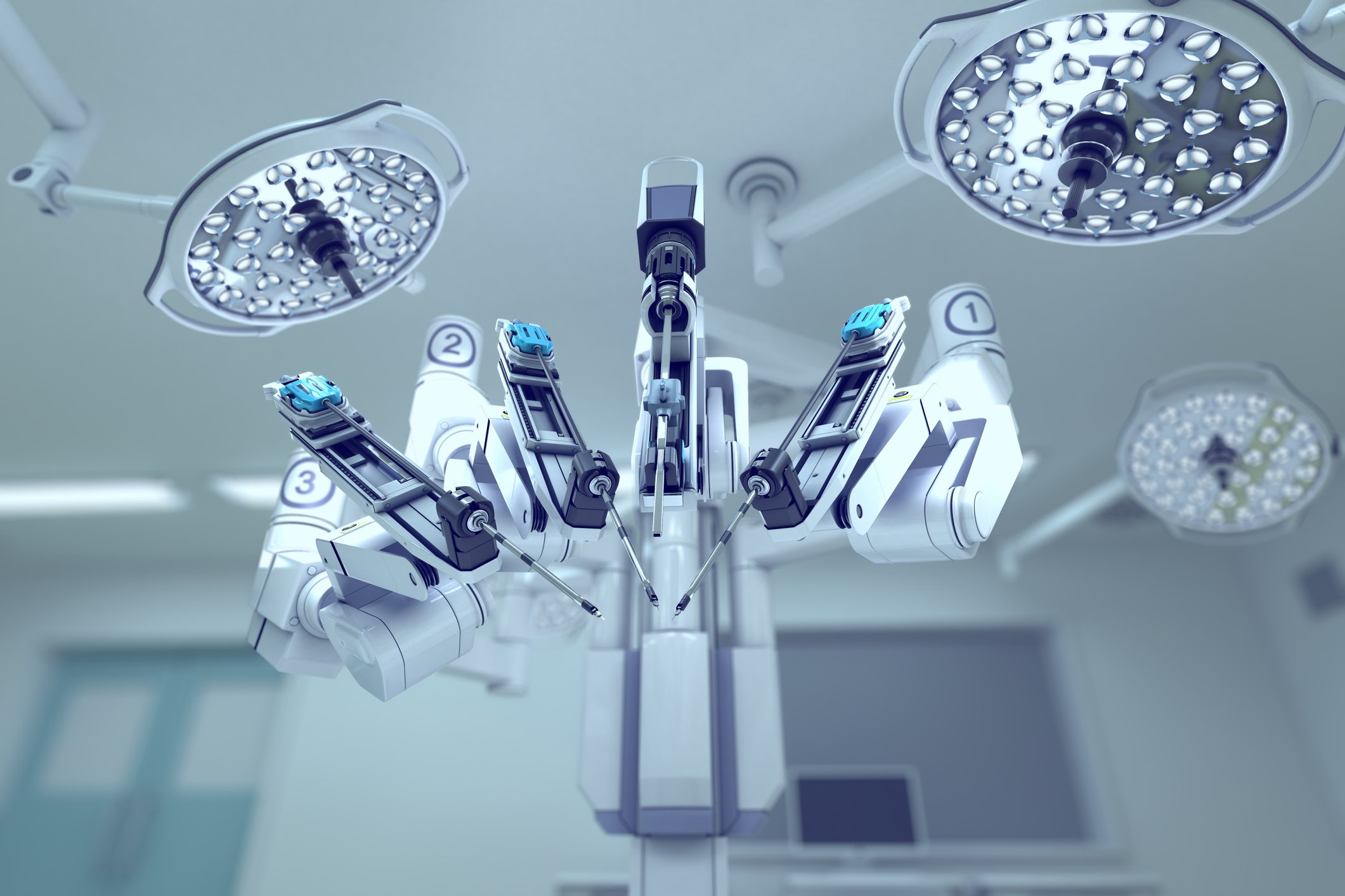 robotic assisted surgery device.
