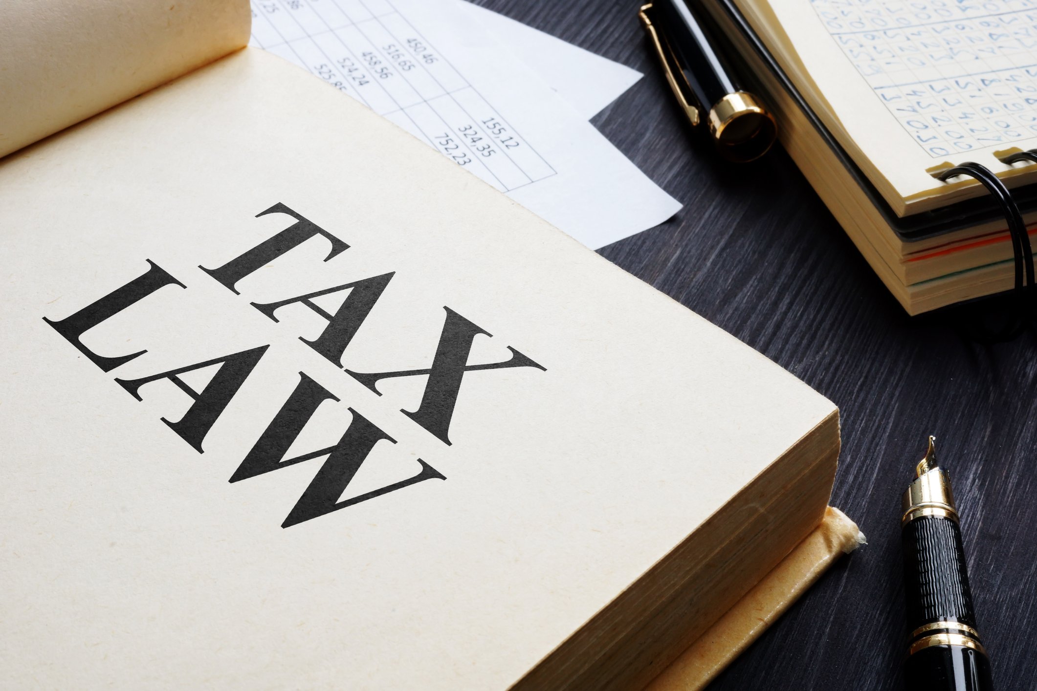 Tax law book.