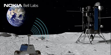 Nokia lunar network