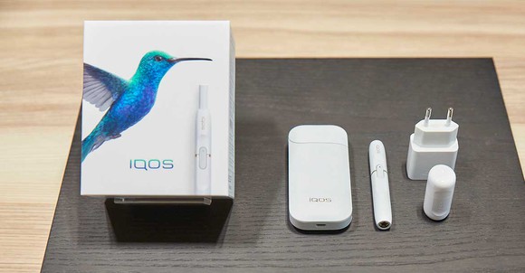 Philip Morris IQOS packaging and equipment