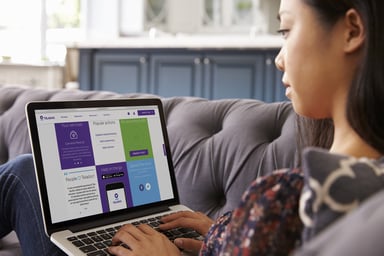 A Teladoc member using the companys interface