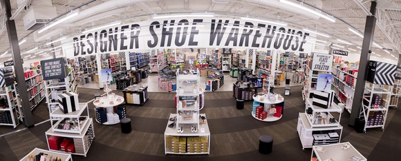 DSW does a shoe business