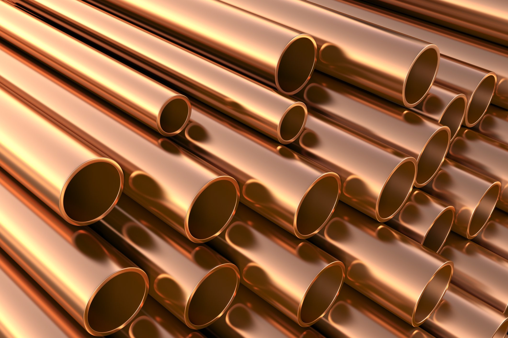 Copper pipes