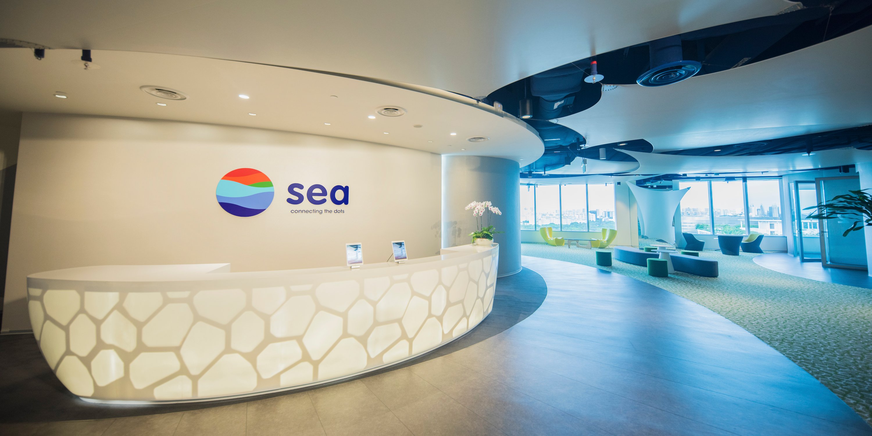 Lobby at Sea headquarters