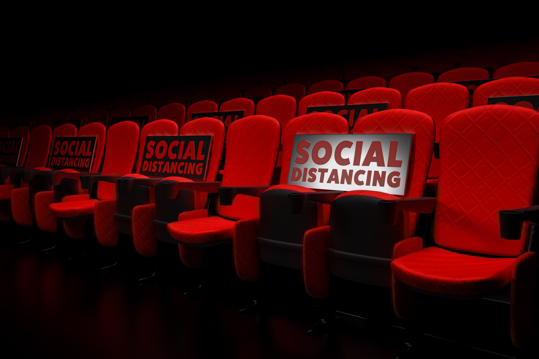 theater social distancing getty