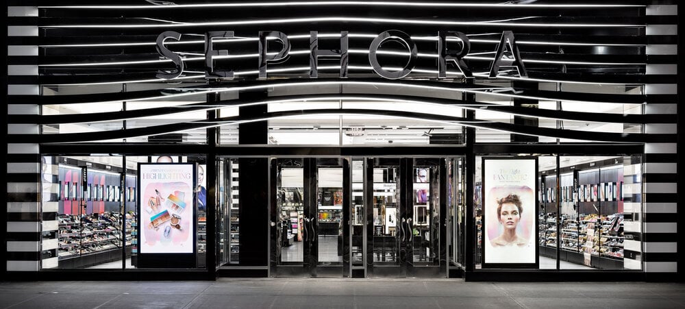 A Sephora storefront in 2019.