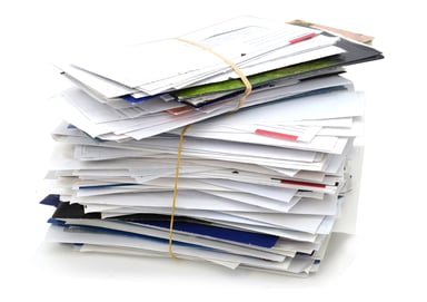 Stack of mail_GettyImages-1218254759