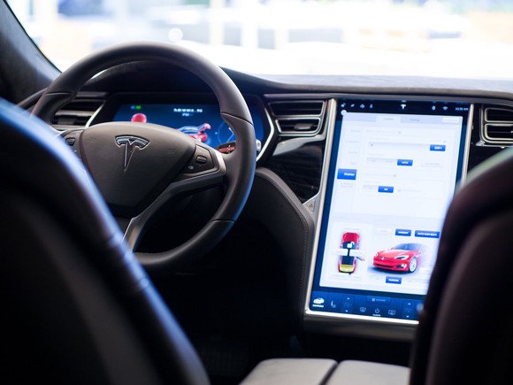 Tesla Model S interior