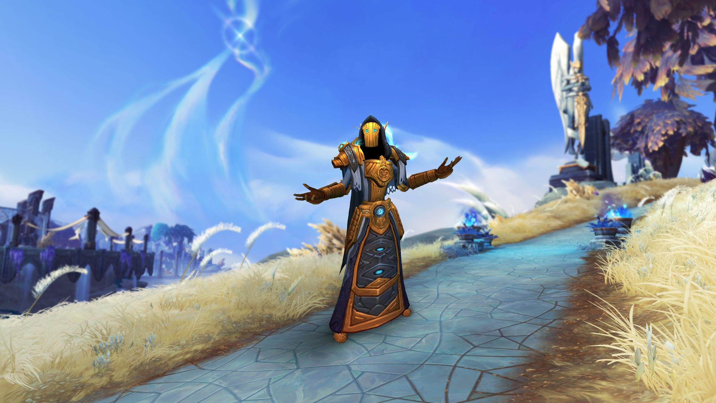 Screenshot of a World of Warcraft character.