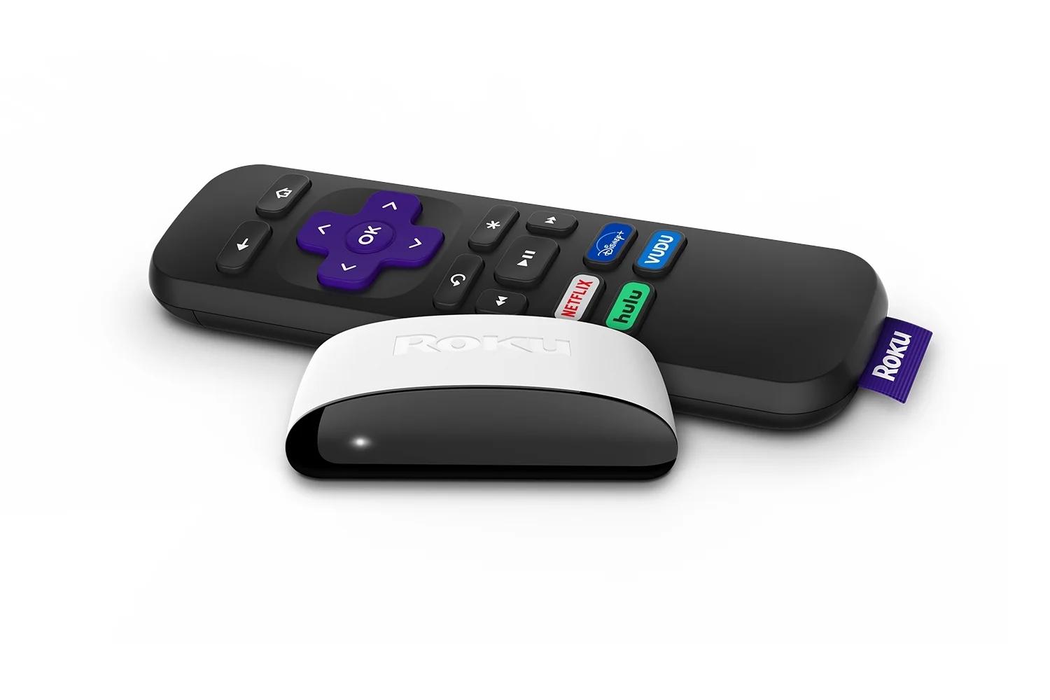 Roku remote and receiver.