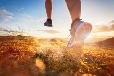 Athletic Shoe Sunrise