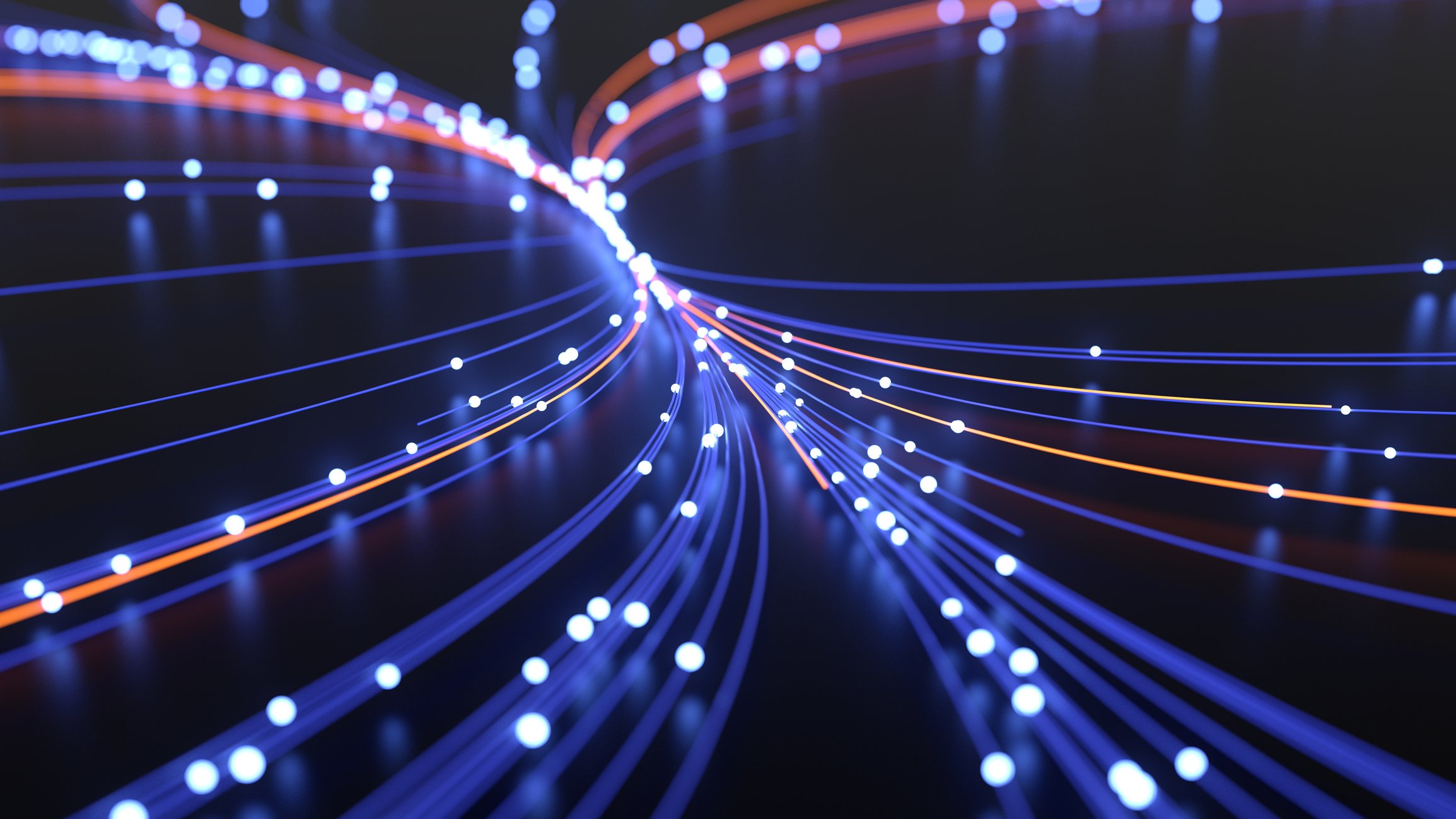 Connecting parabolas.