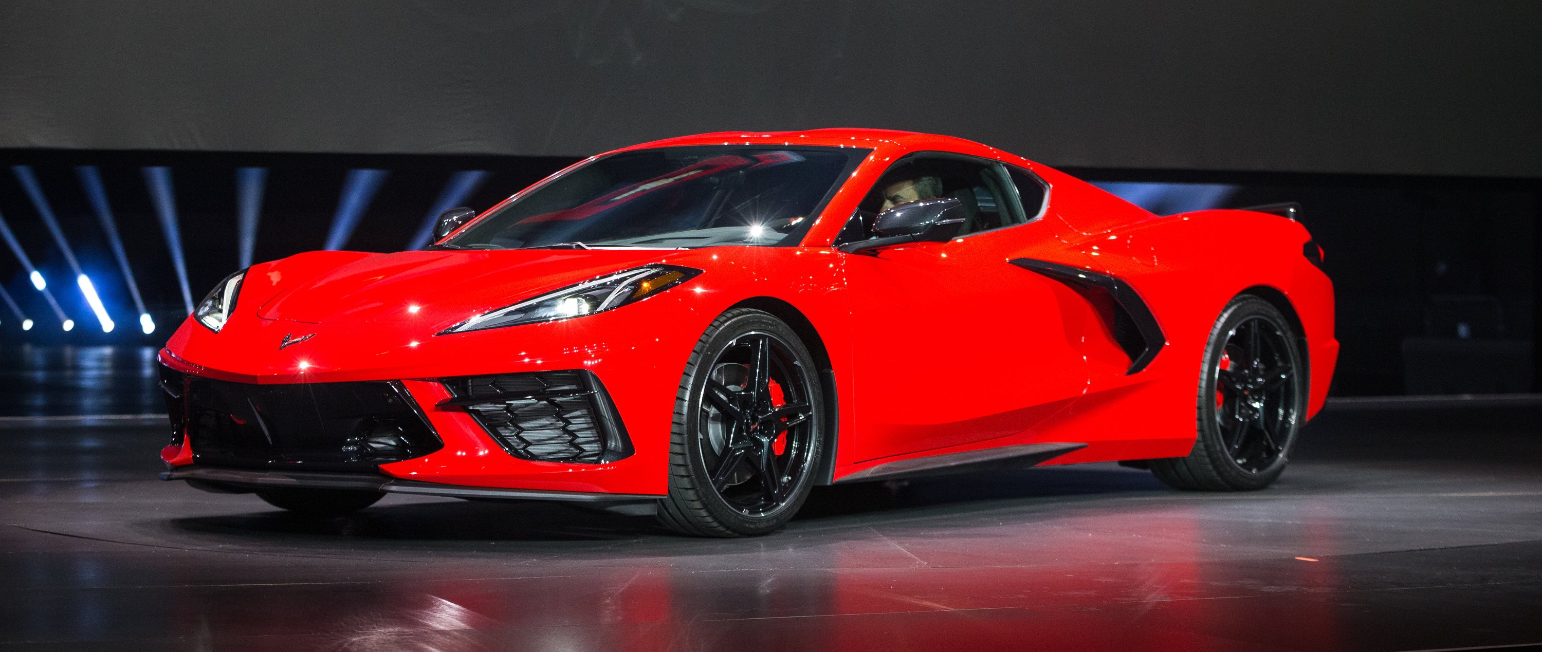 Red Chevrolet Corvette