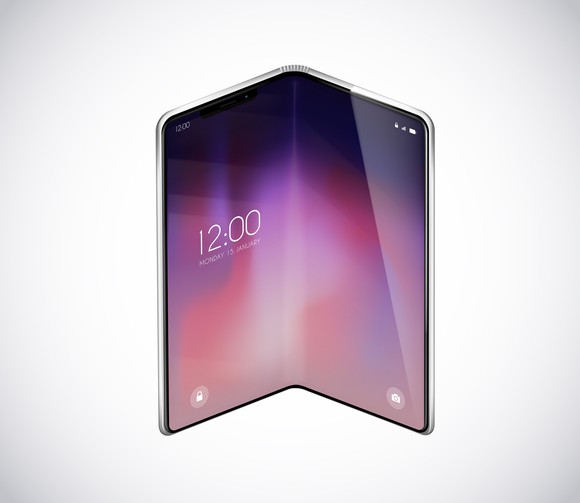 A generic foldable smartphone.