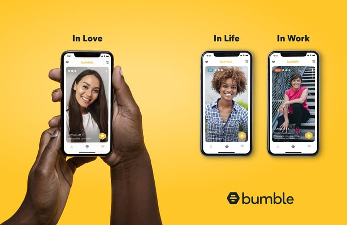 Bumble's app.