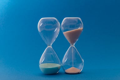 2 hourglasses