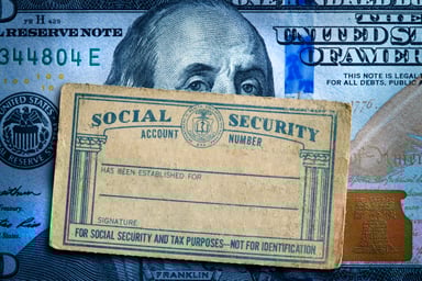 Social security card - old 