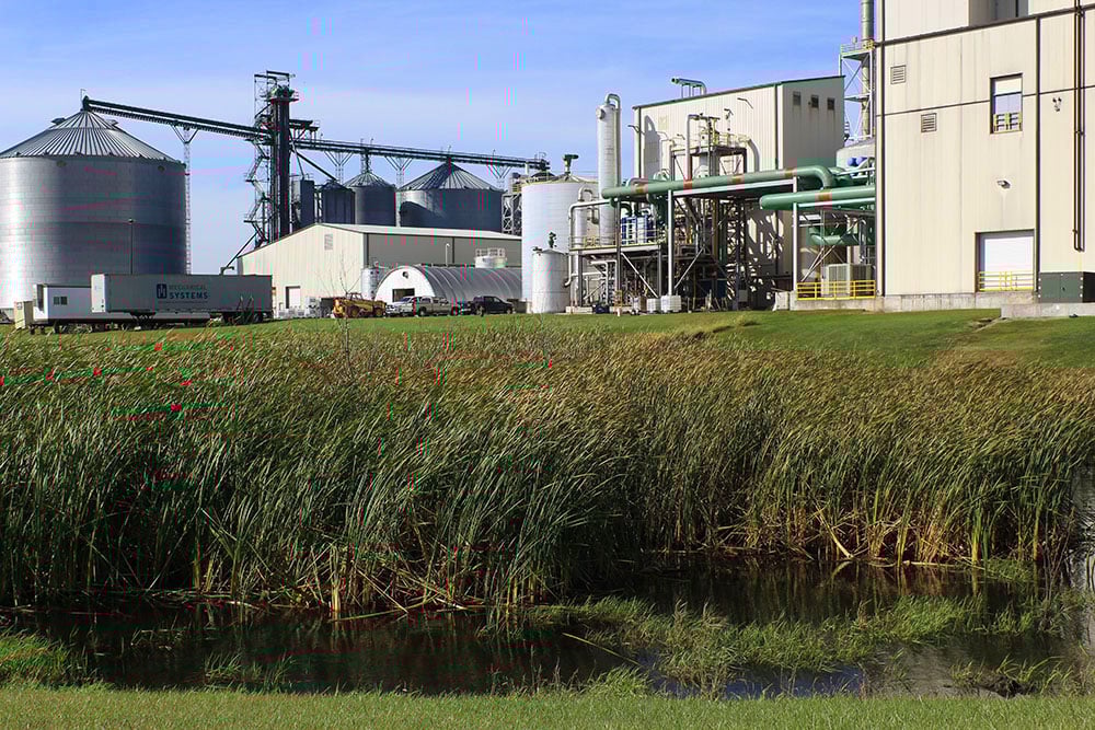 A Gevo biofuel plant. 