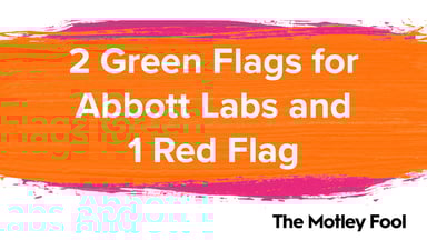 2_Green_Flags_for_Abbott_Labs_and_1_Red_Flag