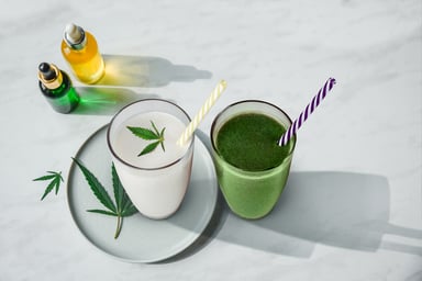 cbd drinks beverages marijuana getty