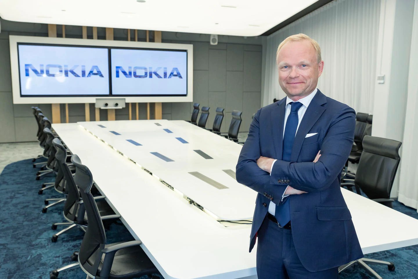 Nokia CEO Pekka Lundmark.
