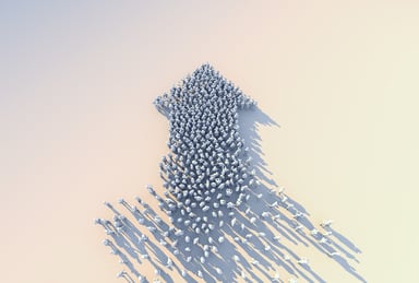 up arrow business growth