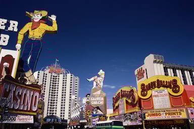 downtown district las vegas casino gambling getty
