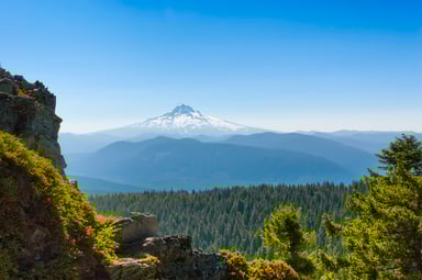 Mount Hood in Oregon