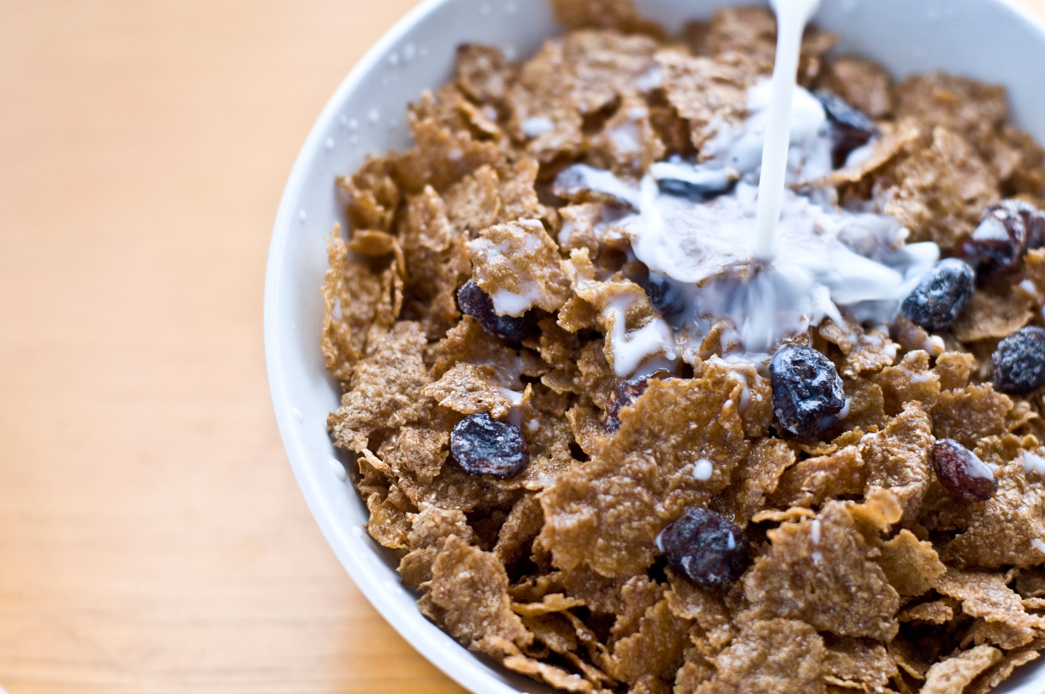 cereal bowl raisin bran post holdings getty