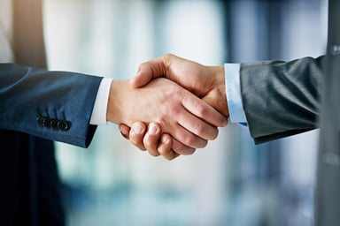 shaking hands