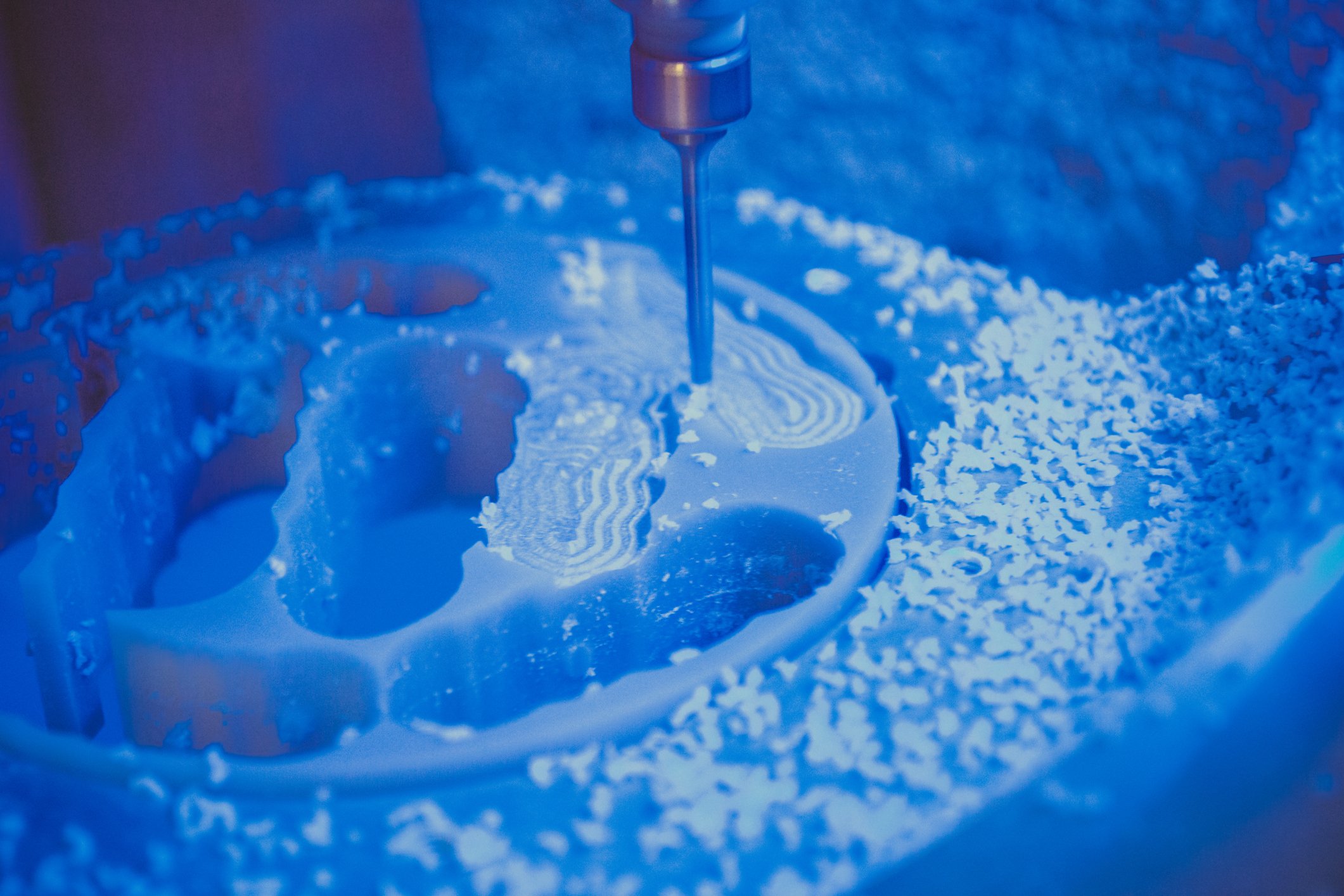 cnc machining a part