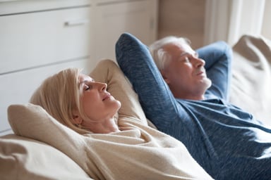 retirees napping dreaming