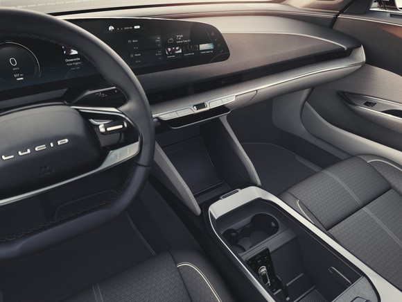 Lucid Air interior