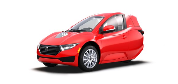 Electrameccanica's Solo vehicle.